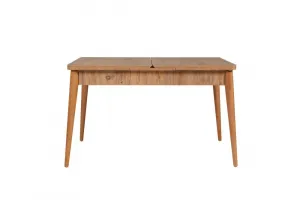 Set s rozkladacím stolom, stoličkami a konzolou (5 kusov) Vina 02 0701 - Atlantic Pine, Grey