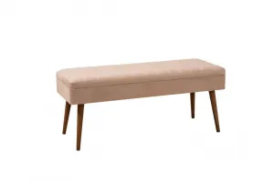 Set s rozkladacím stolom, stoličkami a konzolou (6 kusov) Vina Bench 04 0900 - Walnut, Stone