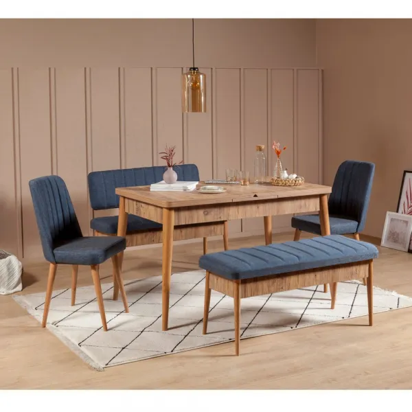 Lavica Vina Bench Dark Blue, Atlantic
