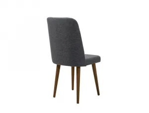 Set s rozkladacím stolom, stoličkami a konzolou (5 kusov) Vina 02 1048 - Walnut, Dark Blue