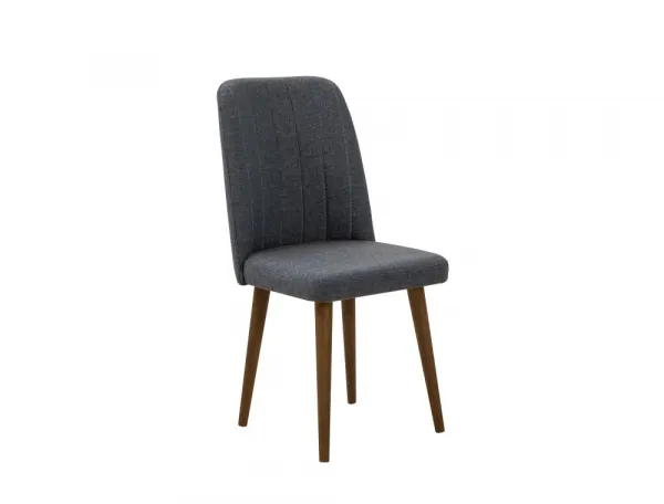 Set s rozkladacím stolom, stoličkami a konzolou (5 kusov) Vina 02 1048 - Walnut, Dark Blue