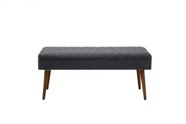 Set s rozkladacím stolom, stoličkami a konzolou (5 kusov) Vina 02 1048 - Walnut, Dark Blue