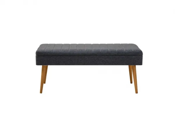 Set s rozkladacím stolom, stoličkami a konzolou (6 kusov) Vina Bench 04 1048 - Atlantic Pine, Dark Blue
