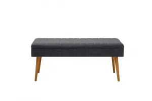 Set s rozkladacím stolom, stoličkami a konzolou (6 kusov) Vina Bench 04 1048 - Atlantic Pine, Dark Blue