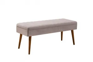 Set s rozkladacím stolom, stoličkami a konzolou (5 kusov) Vina 02 0701 - Walnut, Grey
