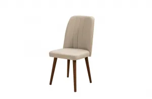 Set s rozkladacím stolom, stoličkami a konzolou (6 kusov) Vina 01 1005 - Walnut, Cream