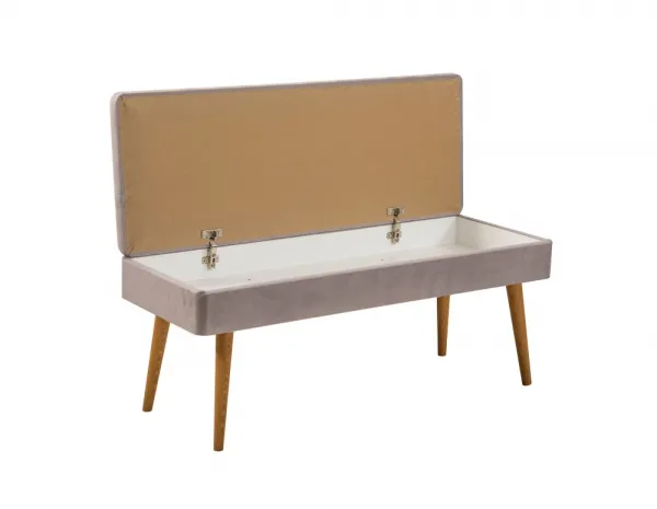 Set s rozkladacím stolom, stoličkami a konzolou (5 kusov) Vina 02 0701 - Atlantic Pine, Grey