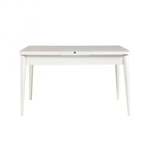 Jedálenský set s rozkladacím stolom a stoličkami (4 kusy) Vina 1053 - Anthracite, White