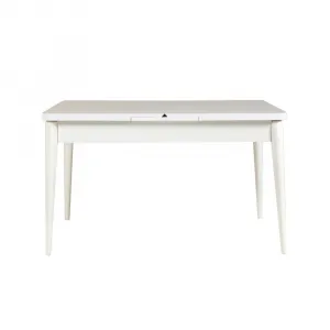 Jedálenský set s rozkladacím stolom a stoličkami (4 kusy) Vina 0701 - 3 - White, Grey