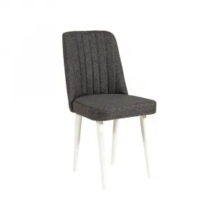 Jedálenský set s rozkladacím stolom a stoličkami (4 kusy) Vina 1053 - 3 - Anthracite, White