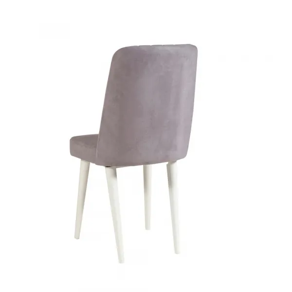 Jedálenský set s rozkladacím stolom a stoličkami (4 kusy) Vina 0701 - 3 - White, Grey
