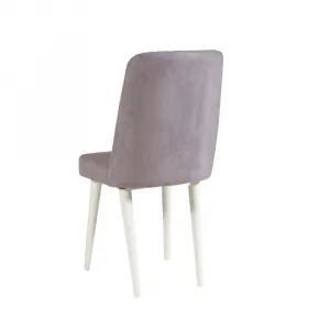 Jedálenský set s rozkladacím stolom a stoličkami (4 kusy) Vina 0701 - 3 - White, Grey