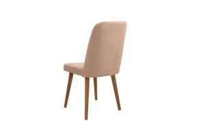 Jedálenský set s rozkladacím stolom a stoličkami (6 kusov) Vina - Atlantic Pine, Stone
