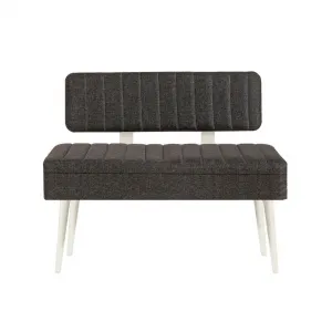 Jedálenský set s rozkladacím stolom a stoličkami (5 kusov) Vina 1053 - 4 - Anthracite, White