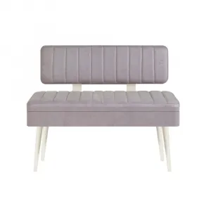 Jedálenský set s rozkladacím stolom a stoličkami (5 kusov) Vina 0701 - 4 - White, Grey