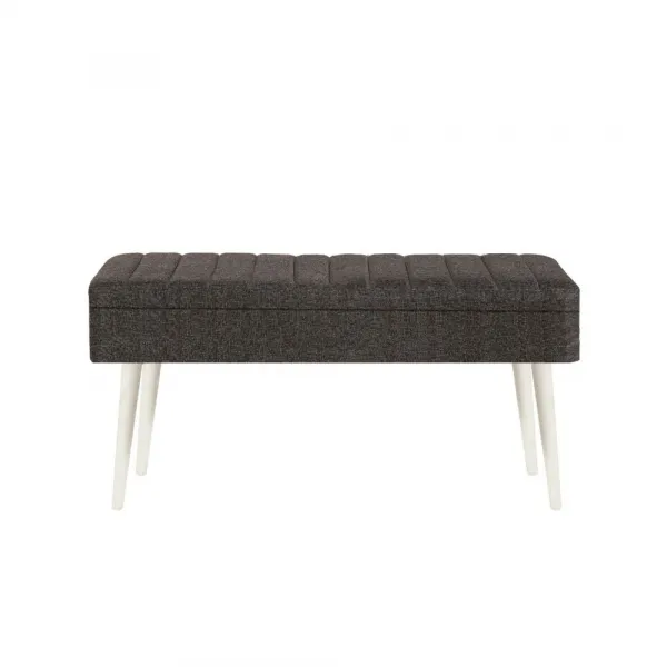 Jedálenský set s rozkladacím stolom a stoličkami (4 kusy) Vina 1053 - 3 - Anthracite, White