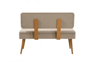 Jedálenský set s rozkladacím stolom a stoličkami (6 kusov) Vina - Atlantic Pine, Cream