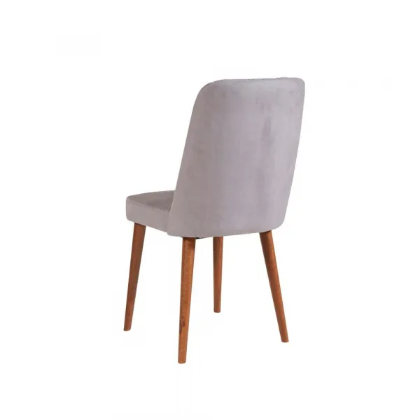 Jedálenský set s rozkladacím stolom a stoličkami (4 kusy) Vina 0701 - 3 - Walnut, Grey
