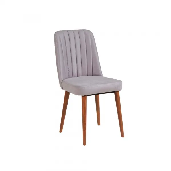 Jedálenský set s rozkladacím stolom a stoličkami (4 kusy) Vina 0701 - 3 - Walnut, Grey