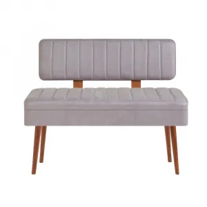 Jedálenský set s rozkladacím stolom a stoličkami (5 kusov) Vina 0701 - 4 - Walnut, Grey