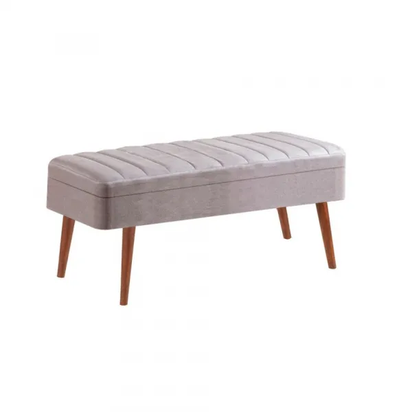 Lavica Vina 0701 - 2 - Walnut, Grey