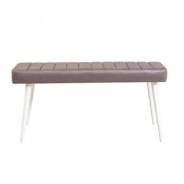 Lavica Stormi Bench - White, Grey