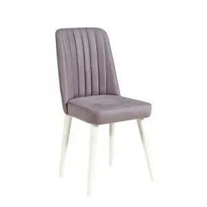 Set stola a stoličiek (4 kusy) Costa White-Grey