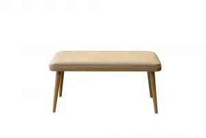 Jedálenský set s rozkladacím stolom a stoličkami (4 kusy) Vina Mini 04 1005 - Oak, Cream