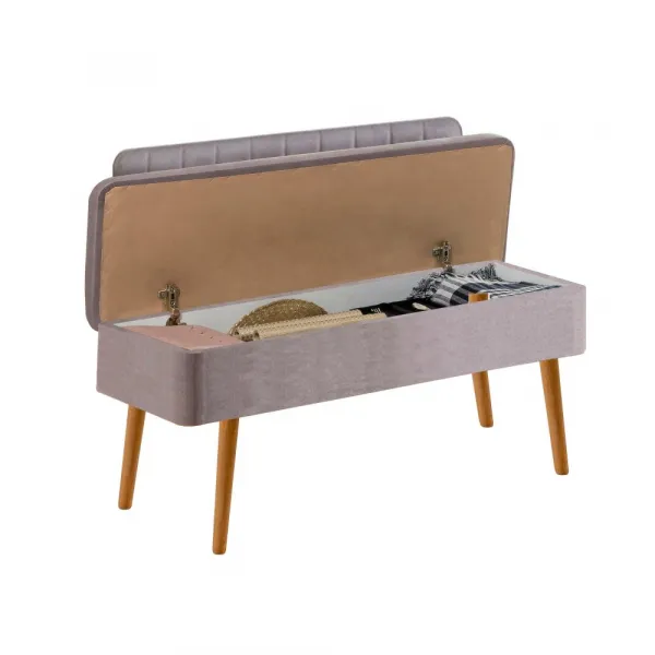 Jedálenský set s rozkladacím stolom a stoličkami (5 kusov) Vina 0701 - 4 - Atlantic, Grey