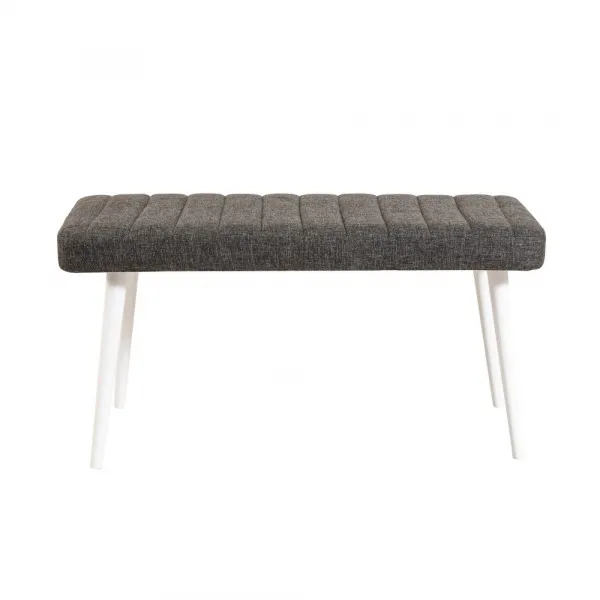 Lavica Stormi Bench - White, Anthracite