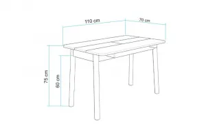 Extendable Dining Table Vina