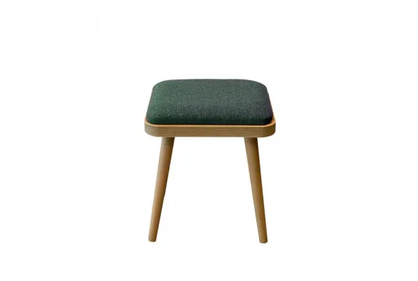 Jedálenský set s rozkladacím stolom a stoličkami (4 kusy) Vina Mini 04 1070 - Oak, Green