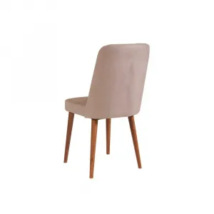 Jedálenský set s rozkladacím stolom a stoličkami (4 kusy) Vina 0900 - 3 - Walnut, Stone