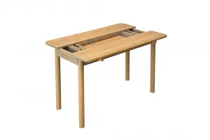Jedálenský set s rozkladacím stolom a stoličkami (6 kusov) Vina Mini 03 0900 - Oak, Stone