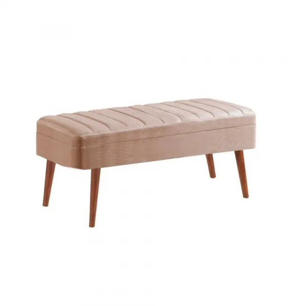Jedálenský set s rozkladacím stolom a stoličkami (4 kusy) Vina 0900 - 3 - Walnut, Stone