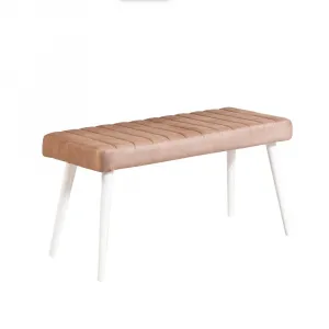 Lavica Stormi Bench - White, Stone