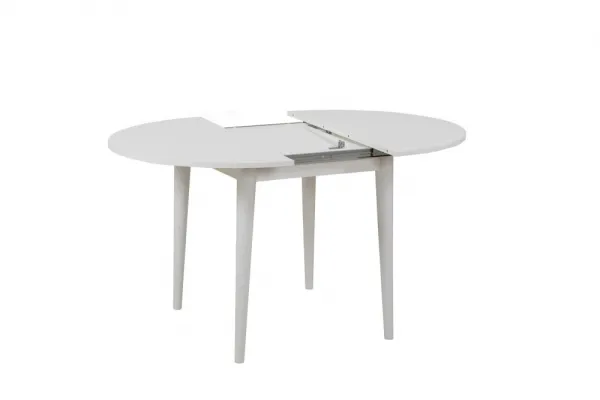 Jedálenský set s rozkladacím stolom a stoličkami (3 kusy) Vina 0701 - White, Grey