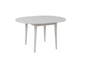 Jedálenský set s rozkladacím stolom a stoličkami (3 kusy) Vina 0701 - White, Grey