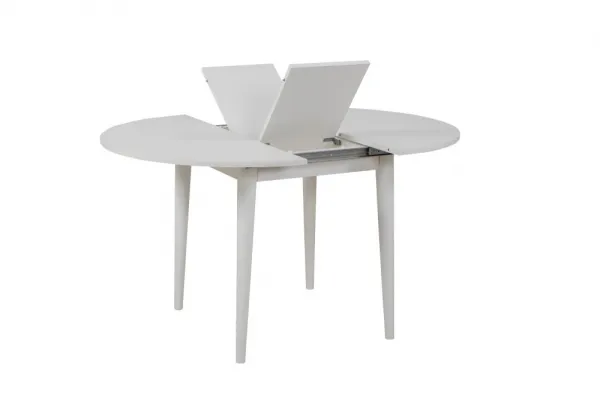 Jedálenský set s rozkladacím stolom a stoličkami (3 kusy) Vina 0701 - White, Grey
