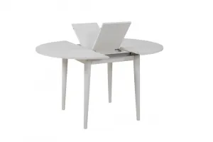 Jedálenský set s rozkladacím stolom a stoličkami (3 kusy) Vina 0701 - White, Grey