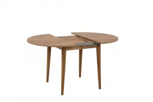 Jedálenský set s rozkladacím stolom a stoličkami (5 kusov) Vina 0701 - Atlantic Pine, Grey