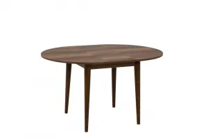 Jedálenský set s rozkladacím stolom a stoličkami (3 kusy) Vina 0701 - Walnut, Grey