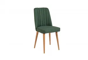 Jedálenský set s rozkladacím stolom a stoličkami (3 kusy) Vina 1070 - Atlantic Pine, Green