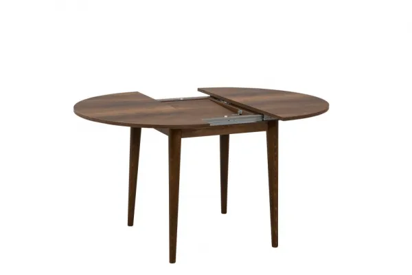 Jedálenský set s rozkladacím stolom a stoličkami (3 kusy) Vina 0701 - Walnut, Grey