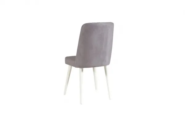 Jedálenský set s rozkladacím stolom a stoličkami (3 kusy) Vina 0701 - White, Grey
