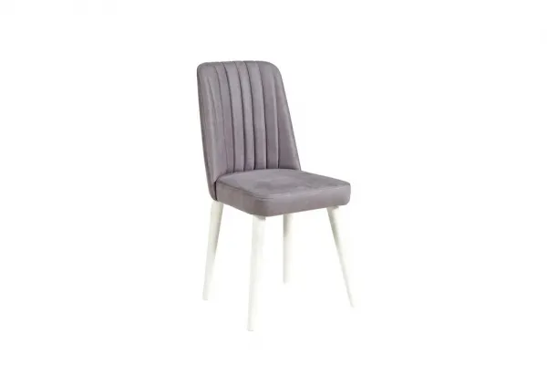 Jedálenský set s rozkladacím stolom a stoličkami (3 kusy) Vina 0701 - White, Grey