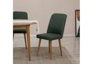 Jedálenský set s rozkladacím stolom a stoličkami (3 kusy) Vina 1070 - Atlantic Pine, Green