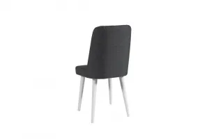 Jedálenský set s rozkladacím stolom a stoličkami (3 kusy) Vina 1053 - White, Anthracite