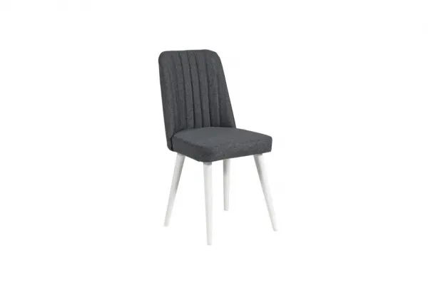 Jedálenský set s rozkladacím stolom a stoličkami (3 kusy) Vina 1053 - White, Anthracite