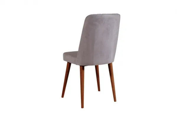 Jedálenský set s rozkladacím stolom a stoličkami (3 kusy) Vina 0701 - Walnut, Grey